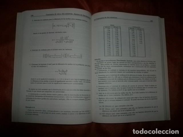 Libros de segunda mano de ciencias: AN&Aacute;LISIS ESTAD&Iacute;STICO CON STATGRAPHICS - Foto 2