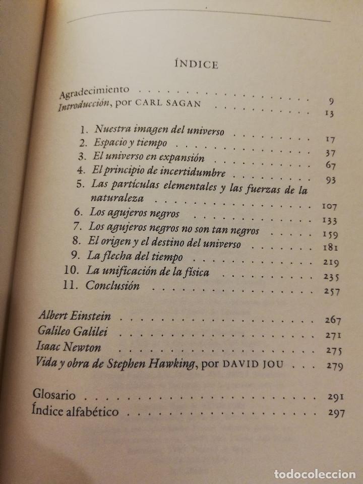 Libros de segunda mano de ciencias: HISTORIA DEL TIEMPO (STEPHEN W. HAWKING) C&Iacute;RCULO DE LECTORES - Foto 4