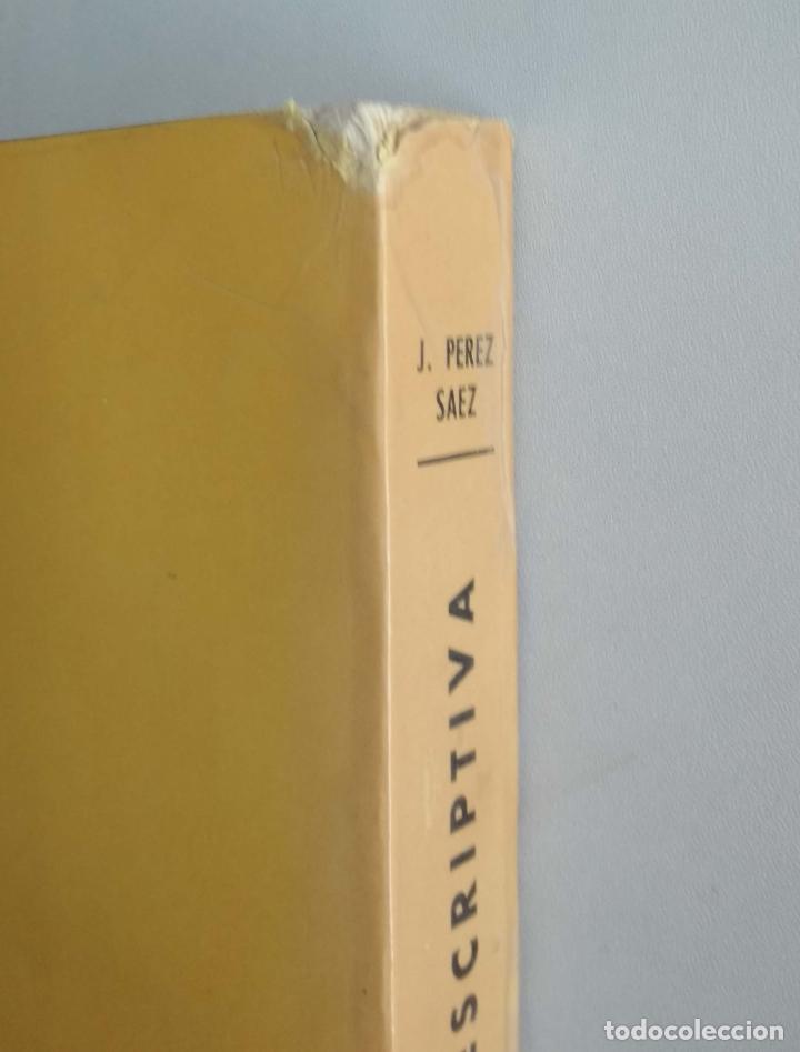 Libros de segunda mano de ciencias: Geometr&iacute;a descriptiva. J. P&eacute;rez S&aacute;ez. Matem&aacute;ticas. - Foto 3