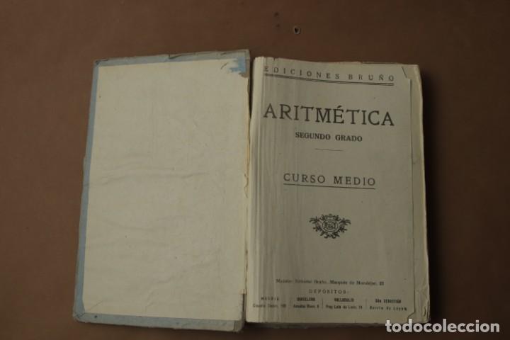 Libros de segunda mano de ciencias: TRATADO DE ARITM&Eacute;TICA 2&ordm; GRADO 1942 - EDICIONES BRU&Ntilde;O - Foto 2