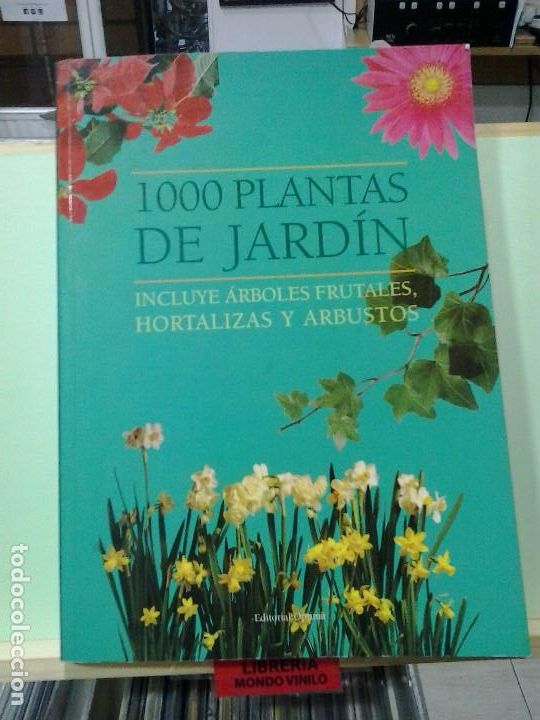 Libros de segunda mano: LMV - 1000 plantas de jard&iacute;n - Foto 1