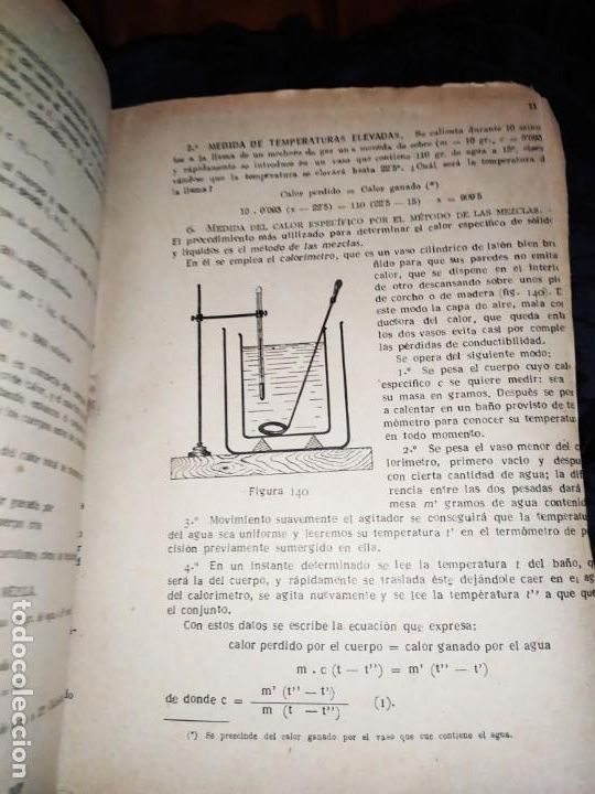 Libros de segunda mano de ciencias: JOS&Eacute; ANDREU TORMO EDITORIAL AM&Eacute;RICA 1952 F&Iacute;SICA ELEMENTAL - Foto 3