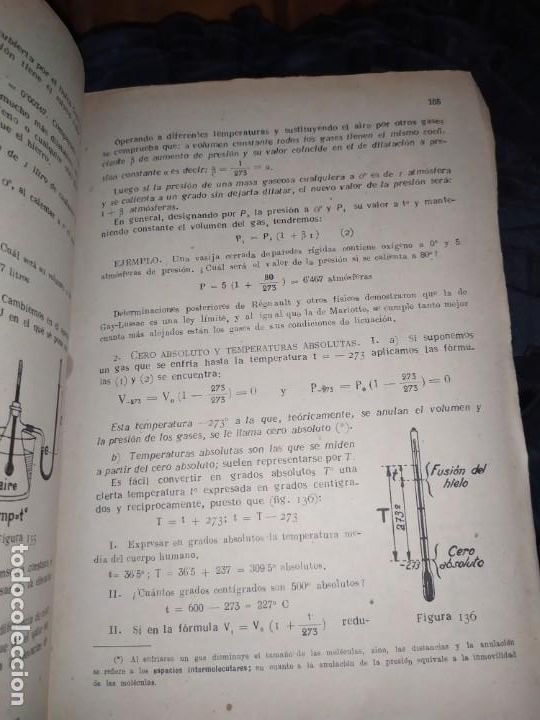 Libros de segunda mano de ciencias: JOS&Eacute; ANDREU TORMO EDITORIAL AM&Eacute;RICA 1952 F&Iacute;SICA ELEMENTAL - Foto 4