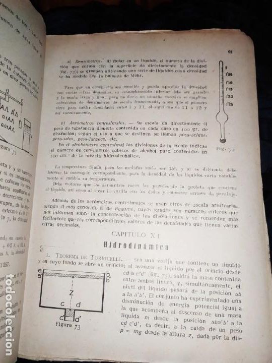 Libros de segunda mano de ciencias: JOS&Eacute; ANDREU TORMO EDITORIAL AM&Eacute;RICA 1952 F&Iacute;SICA ELEMENTAL - Foto 6
