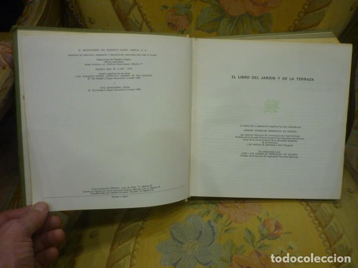 Libros de segunda mano: EL LIBRO DEL JARD&Iacute;N Y DE LA TERRAZA. MUY ILUSTRADO. 1.970. - Foto 5