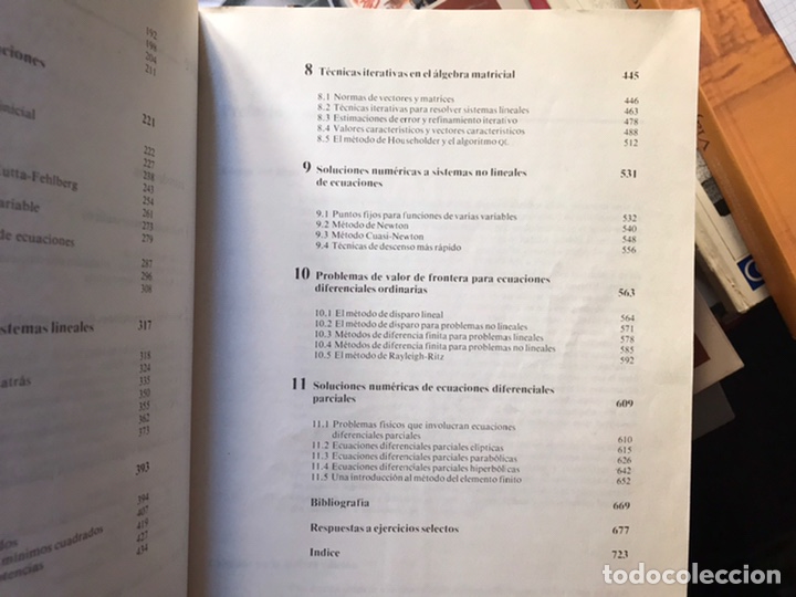 Libros de segunda mano de ciencias: An&aacute;lisis num&eacute;rico. Richar L. Burden - Foto 5