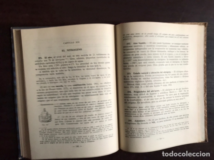 Libros de segunda mano de ciencias: F&iacute;sica y qu&iacute;mica. Segundo curso. Edelvives. 1954. Incluye programa. - Foto 7