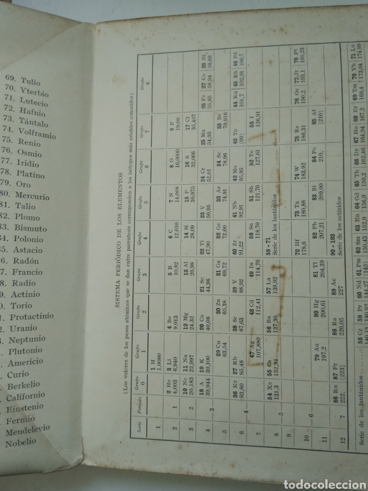 Libros de segunda mano de ciencias: QU&Iacute;MICA ORGANICA SIMPLIFICADA/RUDOLPH MACY - Foto 3