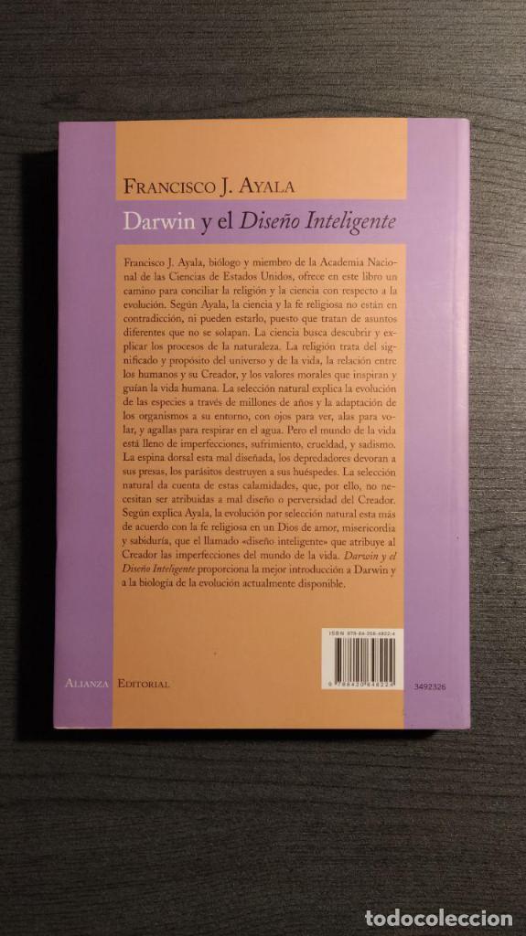 Libros de segunda mano: Darwin y el Dise&ntilde;o Inteligente  Francisco J. Ayala  Alianza - Foto 12