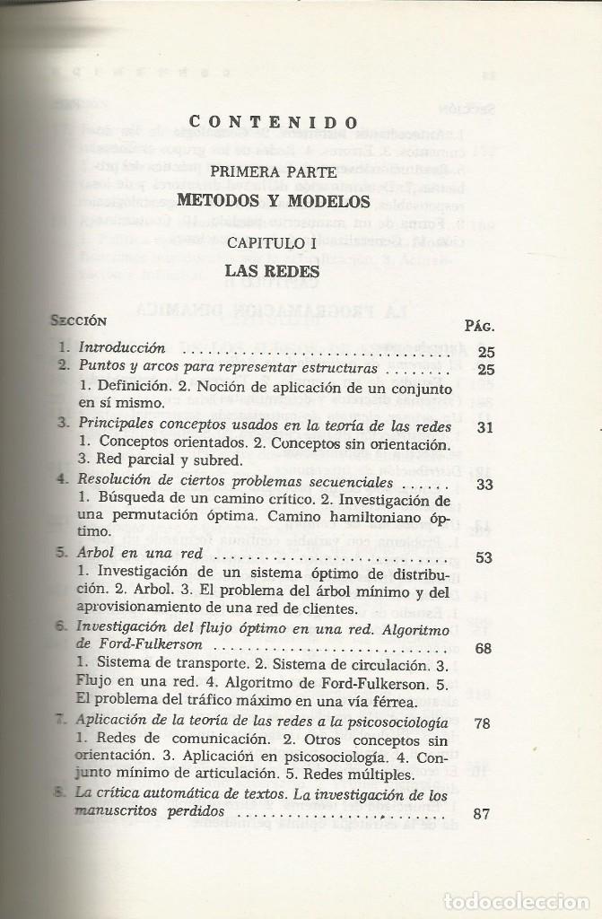 Libros de segunda mano de ciencias: M&eacute;todos y modelos de la programaci&oacute;n din&aacute;mica. A. Kaufmann. - Foto 2
