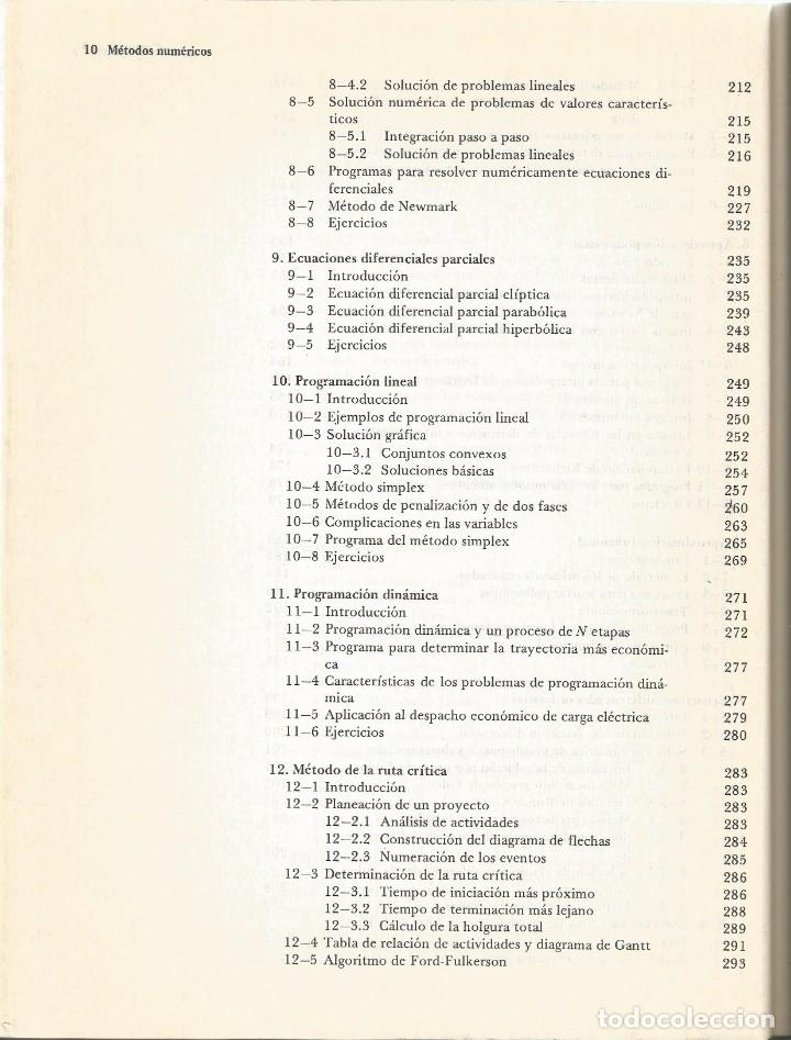 Libros de segunda mano de ciencias: M&eacute;todos num&eacute;ricos. Rodolfo Luthe, Antonio Olvera, Fernando Schutz. - Foto 6