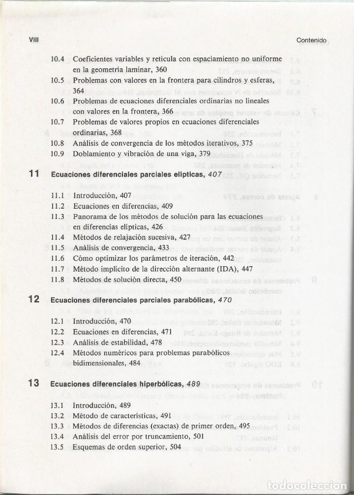 Libros de segunda mano de ciencias: M&eacute;todos num&eacute;ricos aplicados con software. Shoichiro Nakamura. . - Foto 3