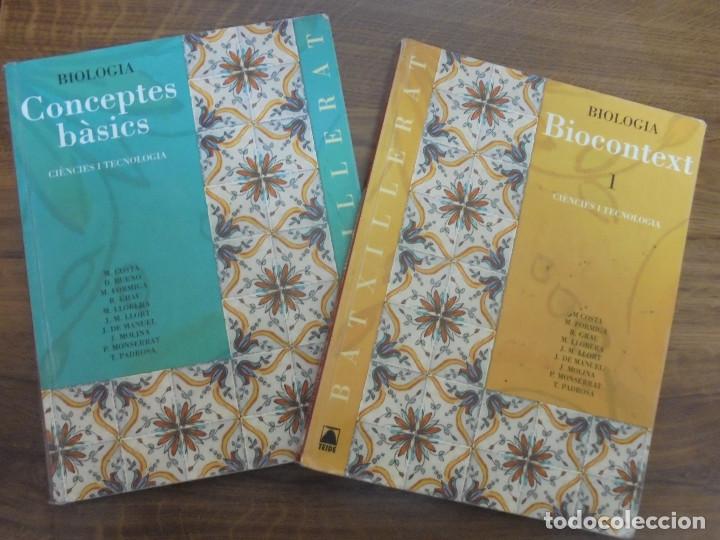 Libros de segunda mano: LIBROS DE  BIOLOGIA PRIMERO  DE BACHILLERATO. EN CATAL&Aacute;N . - Foto 1