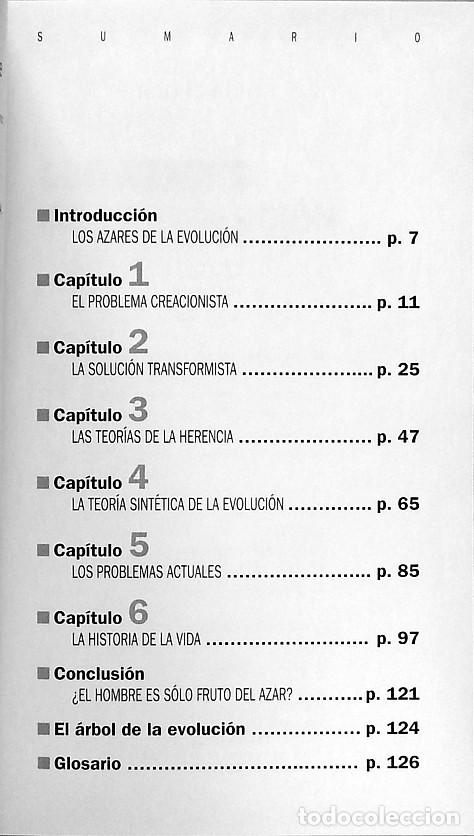 Libros de segunda mano: La evoluci&oacute;n: de la bacteria al hombre - Charles Lenay - Foto 3