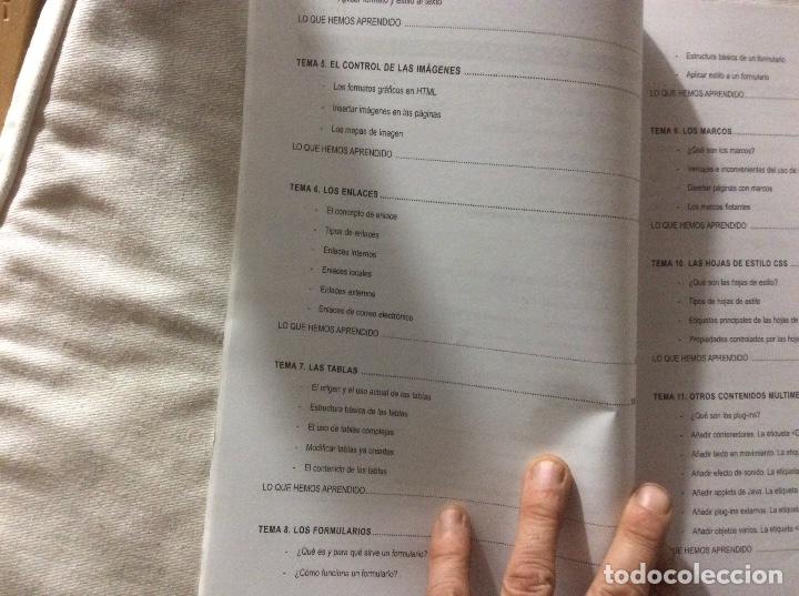 Libros de segunda mano de ciencias: Manual introduccion al lenguaje HTML Julio Teran Formacion Empleo editorial Cep - Foto 3