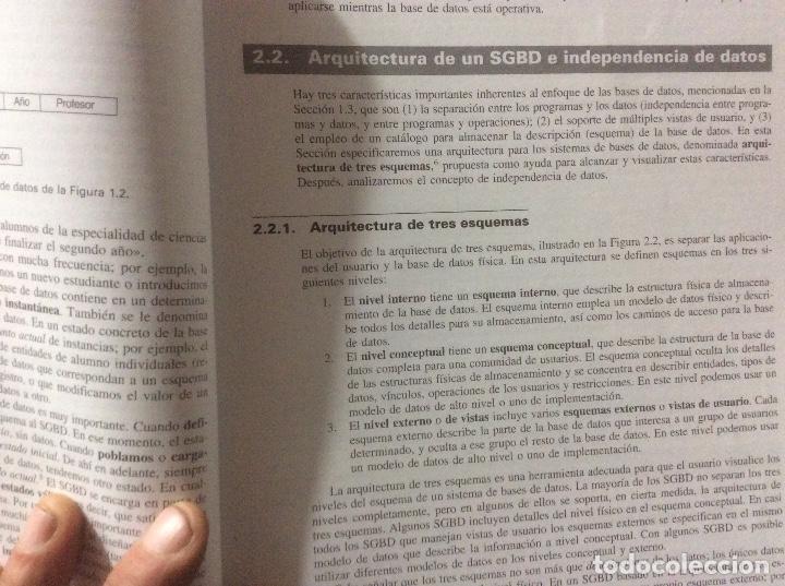 fundamentos de sistemas de bases de datos ramez - Comprar Libros de