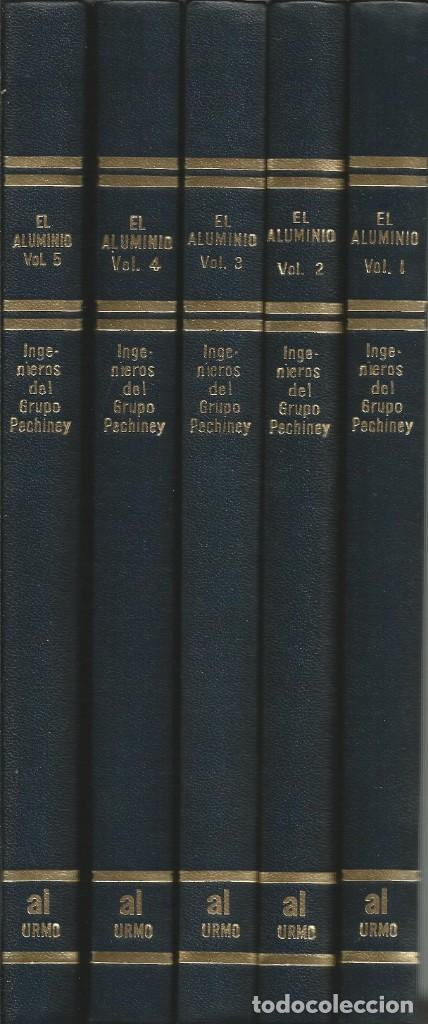 Second hand books of Sciences: Enciclopedia del aluminio. 5 tomos. Pierre Barand, Robert Gadeau.