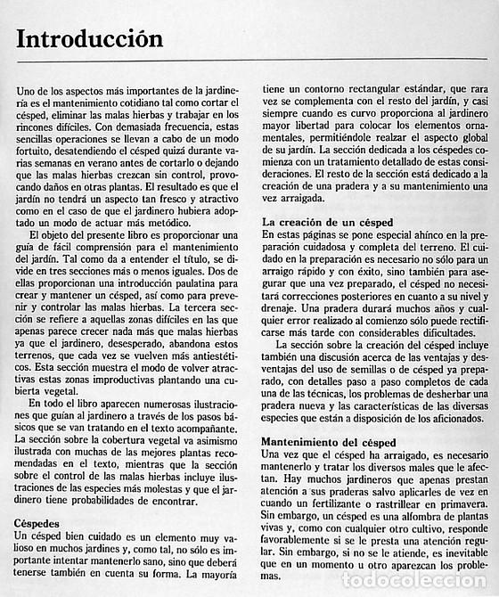 Libros de segunda mano: Cuidado del c&eacute;sped y jard&iacute;n - David Pycraft - Foto 4