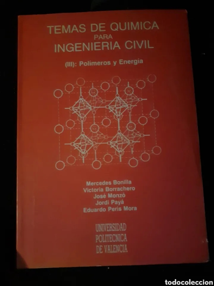 Temas De Quimica Para Ingenieria Civil Polime Buy Books Of