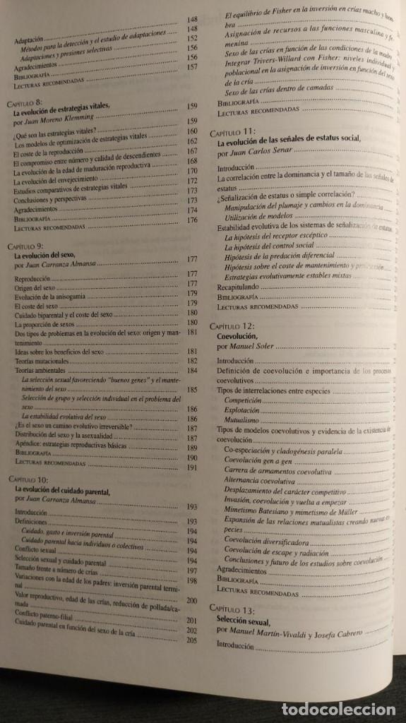 Libros de segunda mano: Evoluci&oacute;n, la base de la biolog&iacute;a,  Manuel Soler  Proyecto Sur de ediciones - Foto 10