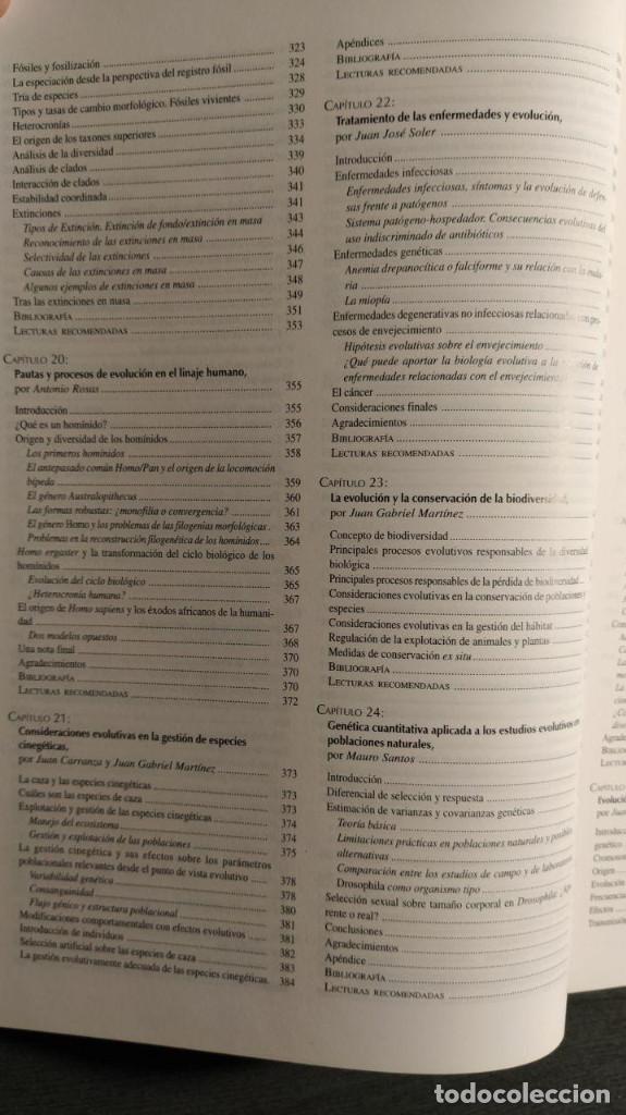 Libros de segunda mano: Evoluci&oacute;n, la base de la biolog&iacute;a,  Manuel Soler  Proyecto Sur de ediciones - Foto 12