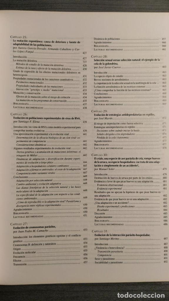Libros de segunda mano: Evoluci&oacute;n, la base de la biolog&iacute;a,  Manuel Soler  Proyecto Sur de ediciones - Foto 13