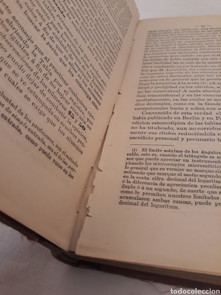 Libros de segunda mano de ciencias: Tablas de logaritmos vulgares. - Foto 5