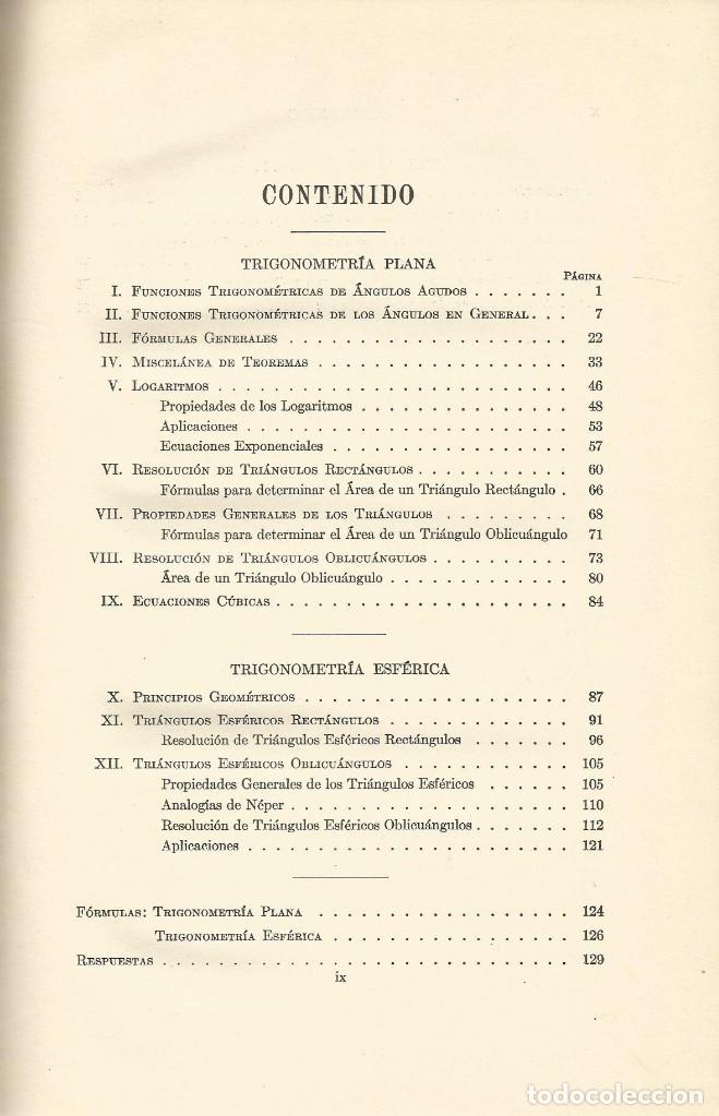Libros de segunda mano de ciencias: Nueva trigonometr&iacute;a. Webster Wells. - Foto 2