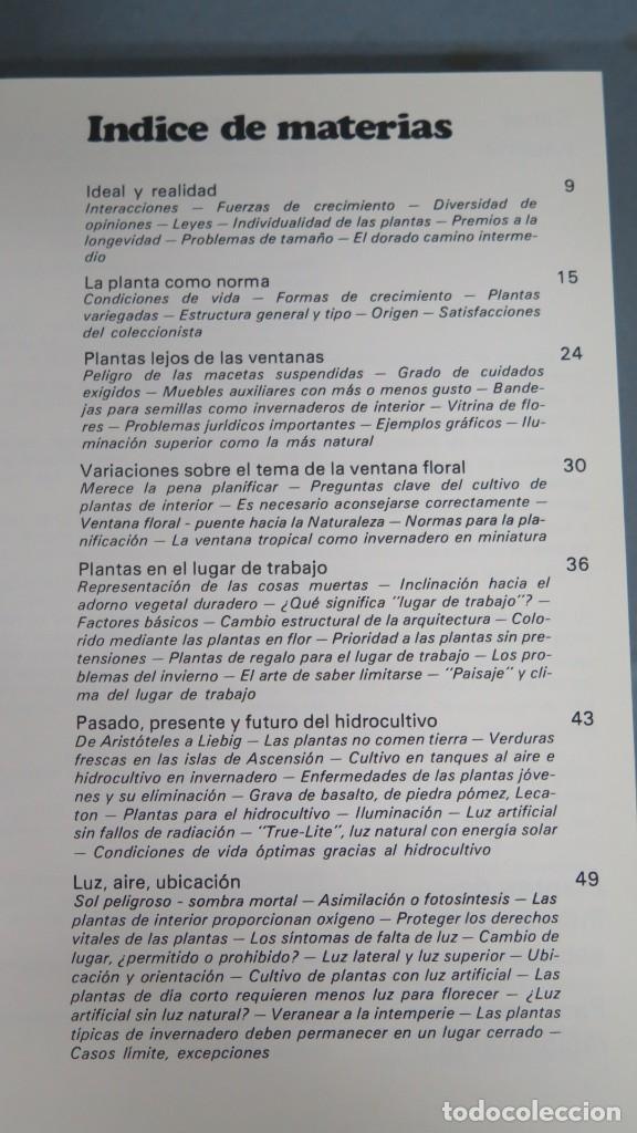 Libros de segunda mano: GUIA DE LAS PLANTAS DE INTERIOR. HERWIG - Foto 2