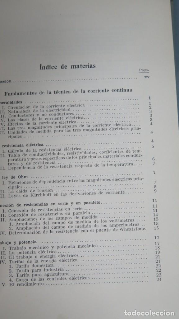 Libros de segunda mano de ciencias: COMPENDIO DE ELECTROTECNIA PRACTICA. RUDOLF - Foto 2