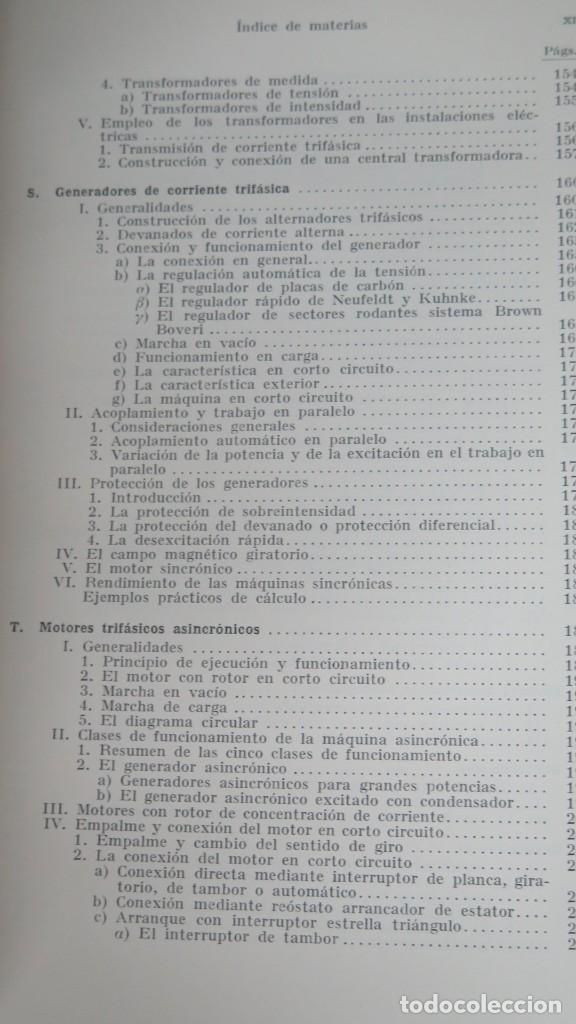 Libros de segunda mano de ciencias: COMPENDIO DE ELECTROTECNIA PRACTICA. RUDOLF - Foto 6