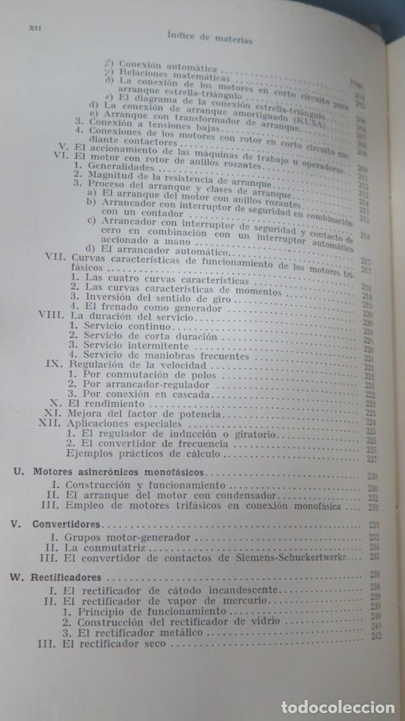 Libros de segunda mano de ciencias: COMPENDIO DE ELECTROTECNIA PRACTICA. RUDOLF - Foto 7