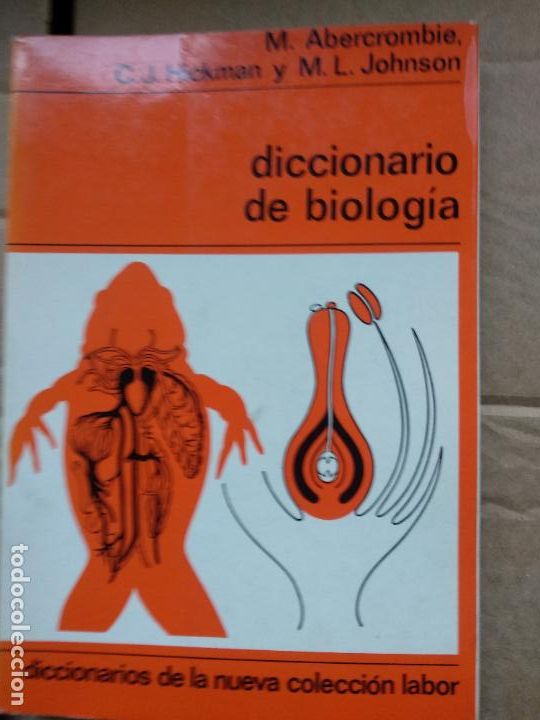 Libros de segunda mano: diccionario de biolog&iacute;a Ed. labor - Foto 1
