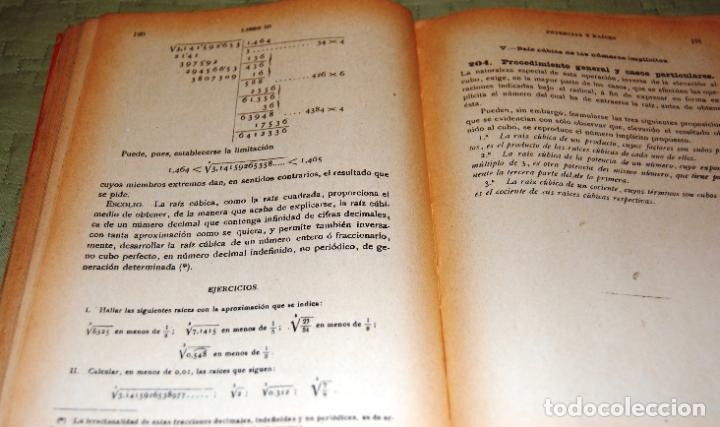 Libros de segunda mano de ciencias: Aritm&eacute;tica, por Ignacio Salinas y Angulo y Manuel Ben&iacute;tez y Parodi. - Foto 8