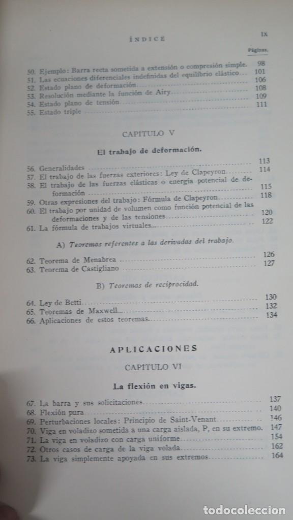 Libros de segunda mano de ciencias: ELASTICIDAD TE&Oacute;RICA Y EXPERIMENTAL. ARANGOA - Foto 5