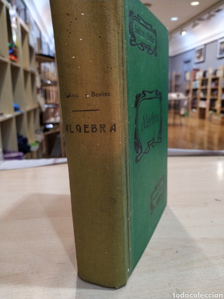 Libros de segunda mano de ciencias: &Aacute;lgebra. Salinas y Ben&iacute;tez. Hernando Madrid. 1946 - Foto 2