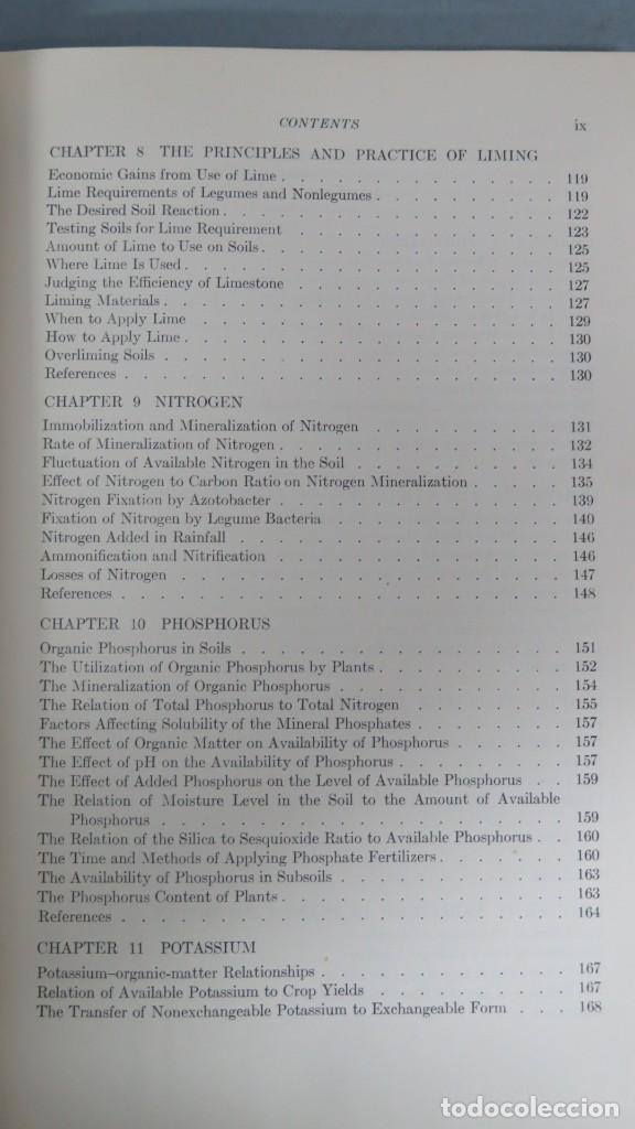 Libros de segunda mano: SOILS AND SOIL FERTILITY. THOMPSON - Foto 4