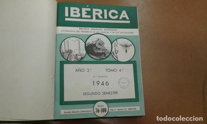 Libros de segunda mano de ciencias: IBERICA, El progreso de las ciencias  y de sus aplicaciiones - Foto 3