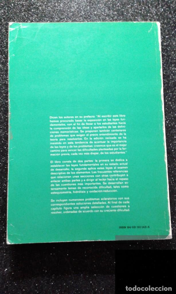 Libros de segunda mano de ciencias: QUIMICA SIENKO PLANE  AGUILAR - Foto 4