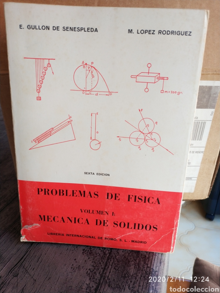 Libri di seconda mano: Problemas de f&iacute;sica volumen 1 mec&aacute;nica de s&oacute;lidos evoluci&oacute;n de senespleda M L&oacute;pez Rodr&iacute;guez