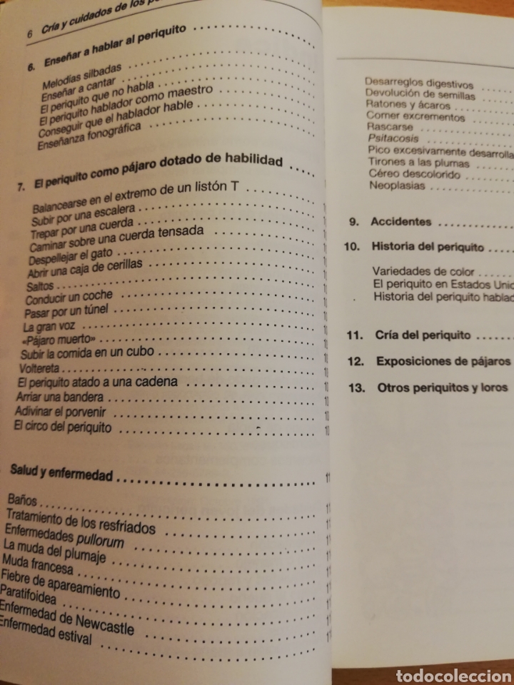 Libros de segunda mano: CR&Iacute;A Y CUIDADOS DE LOS PERIQUITOS (C. FEYERABEND) - Foto 4