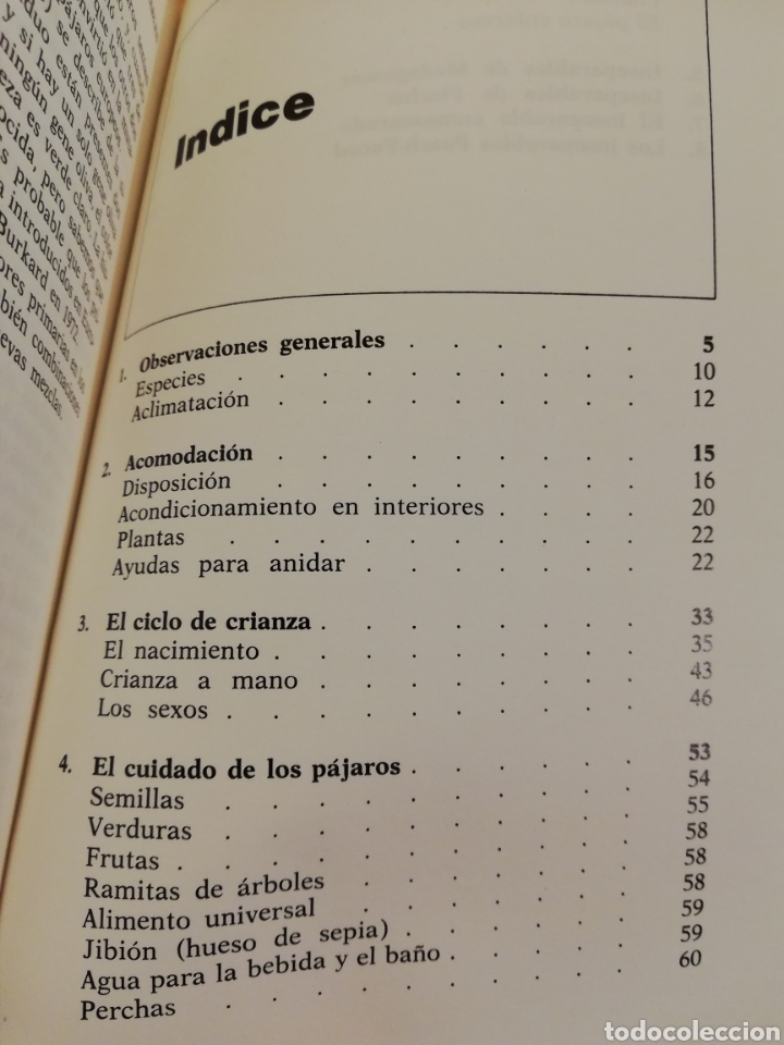 Libros de segunda mano: AGAPORNIS. LOS INSEPARABLES (DR. M. M. VRIENDS) - Foto 3