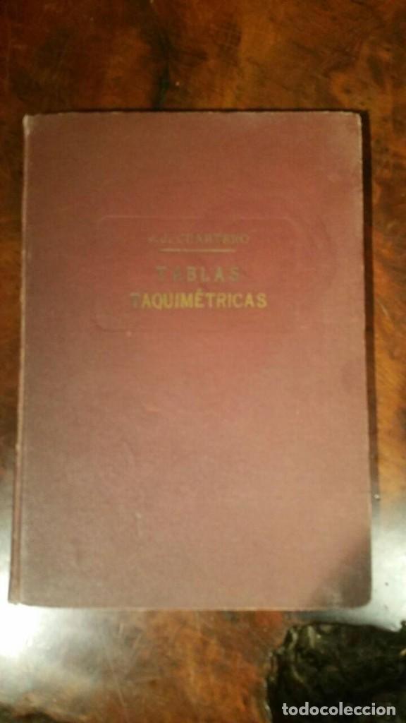 Libros de segunda mano de ciencias: TABLAS TAQUIM&Eacute;TRICAS 1963 J. J. CUARTERO EDICI&Oacute;N CORREGIDA - Foto 1