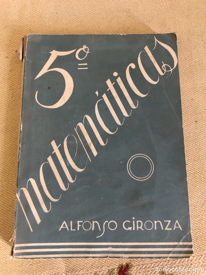 Libros de segunda mano de ciencias: 5o curso de Matem&aacute;ticas - Foto 1