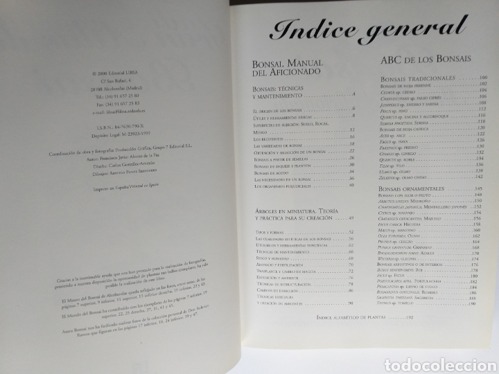 Libros de segunda mano: Gran Atlas del bons&aacute;i .... ENV&Iacute;O GRATIS CERT ESPA&Ntilde;A PEN&Iacute;NSULA - Foto 10