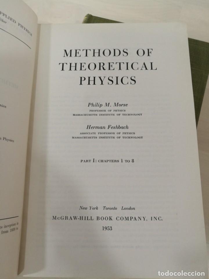 Methods Of Theoretical Physics. Morse & Feshbac - Comprar Libros De ...