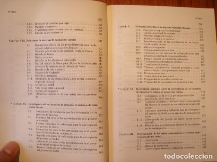Libros de segunda mano de ciencias: LIBRO C&Aacute;LCULO NUM&Eacute;RICO  FUNDAMENTAL DEMIDOVICH MARON - Foto 5