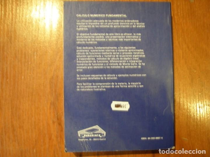 Libros de segunda mano de ciencias: LIBRO C&Aacute;LCULO NUM&Eacute;RICO  FUNDAMENTAL DEMIDOVICH MARON - Foto 8