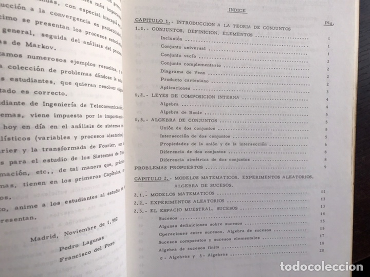 Libros de segunda mano de ciencias: Introducci&oacute;n a la teor&iacute;a de probabilidades. Variable aleatoria y procesos aleatorios - Foto 2