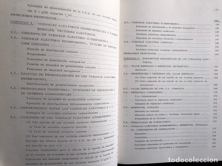 Libros de segunda mano de ciencias: Introducci&oacute;n a la teor&iacute;a de probabilidades. Variable aleatoria y procesos aleatorios - Foto 4